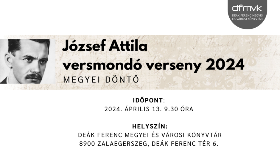 Jzsef Attila versmond verseny megyei dnt 2024