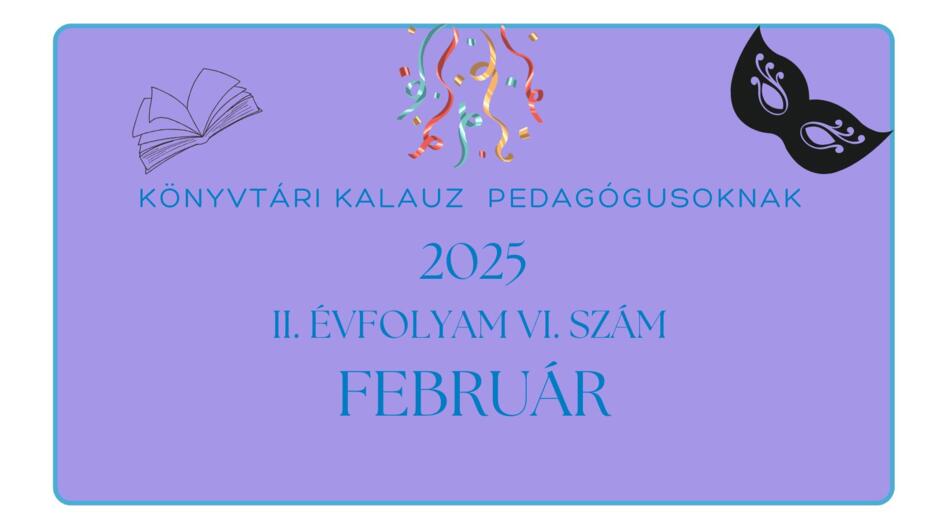 Knyvtri Kalauz pedaggusoknak 2025 februr