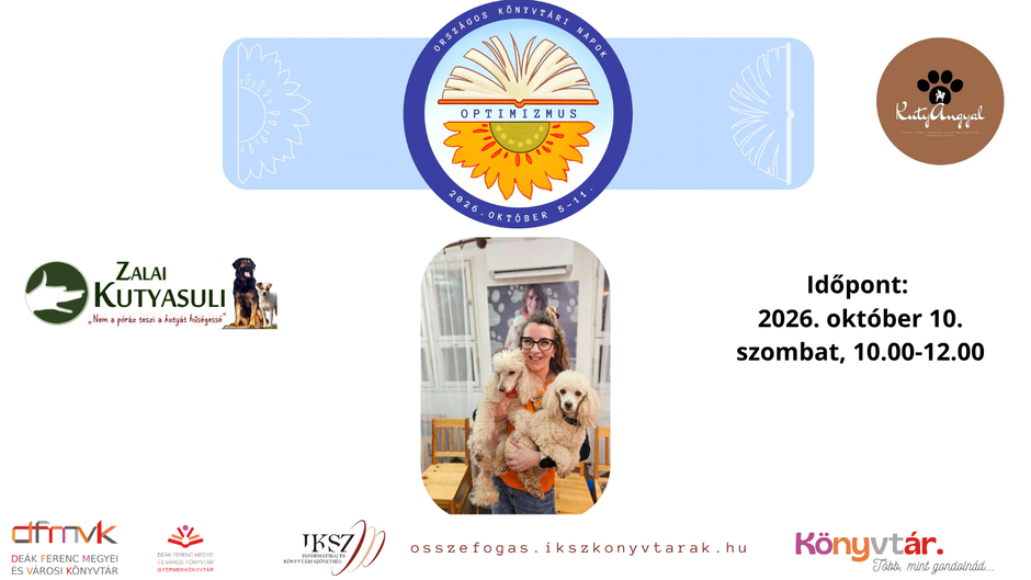 Orsz�gos K�nyvt�ri Napok 2026 - Kutyasuli