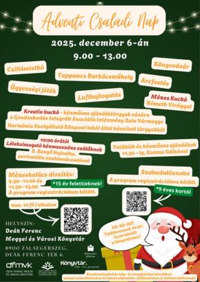 Adventi csaldi nap