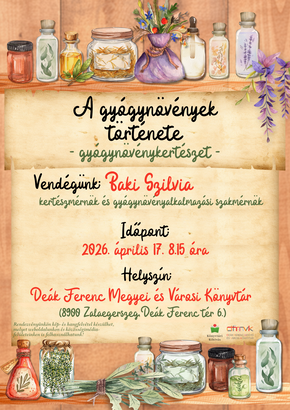 A gy�gyn�v�nyek t�rt�nete: vend�g�nk Baki Szilvia