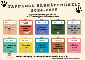 Tappancs Barkcsmhely 2024-2025.