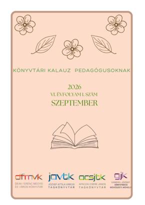 K�nyvt�ri Kalauz pedag�gusoknak 2026. szeptember
