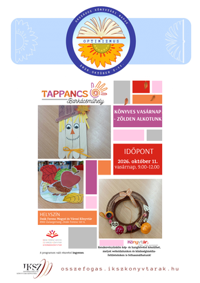 Orsz�gos K�nyvt�ri Napok 2026 - Tappancs Bark�csm�hely okt�ber
