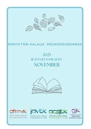 Knyvtri Kalauz pedaggusoknak 2025. november