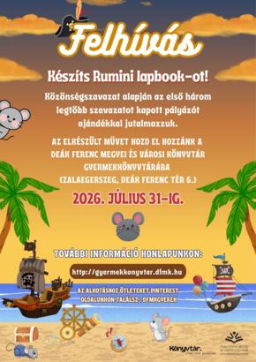 Rumini lapbook-p�ly�zat
