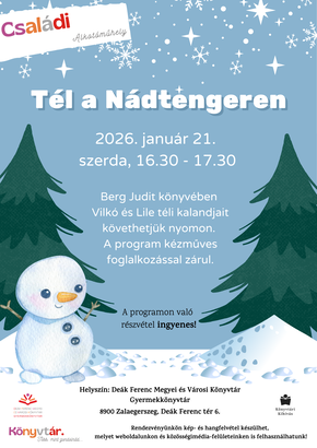 T�l a N�dtengeren - Csal�di alkot�m�hely 2026. janu�r