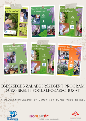 Egszsges Zalaegerszeg Program - Fszerkert bemutat
