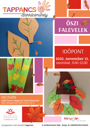 Tappancs Barkcsmhely 2025. november