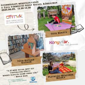 Gyermeknapi mesefelolvass a Zala Vrmegyei Szent Rafael Krhzban 2025.06.05