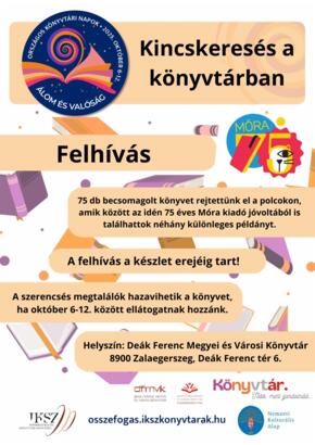 Orszgos Knyvtri Napok - Kincskeress a knyvtrban