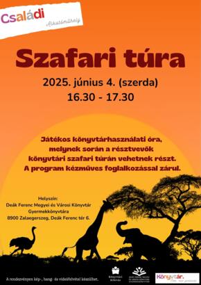 Csaldi alkotmhely - Szafari tra