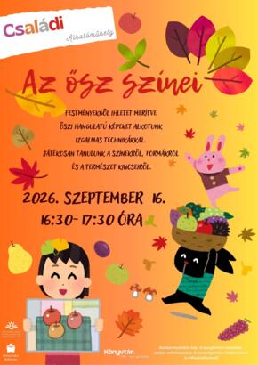 Csal�di alkot�m�hely 2026. szeptember